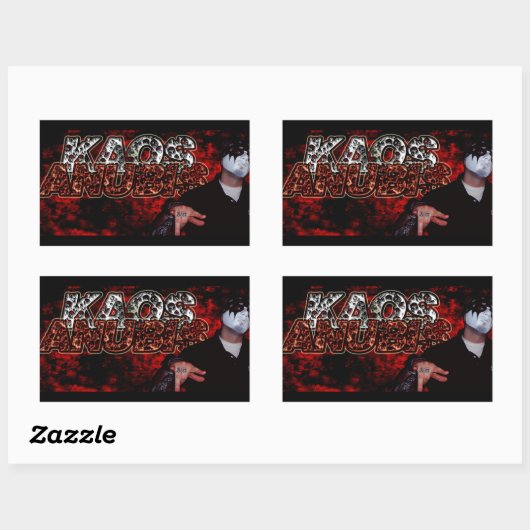 KAOS ANUBIS STICKER (BLOCKIERT) (Blatt)