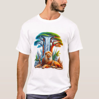 Kaos dengan sehnen sich nach einer Yang-Unik, tida T-Shirt