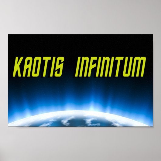 Kaotis Infinitum Federation Poster (Vorne)