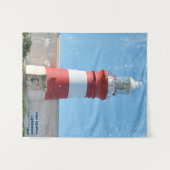 Kap Agulhas Leuchtturm 1849 Wandteppich (Vorderseite (Horizontal))