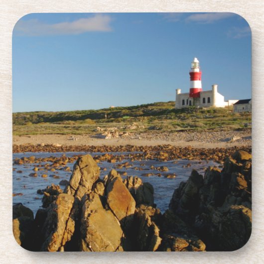 Kap Agulhas Leuchtturm, Western Cape Cape 2 Untersetzer (Vorderseite)