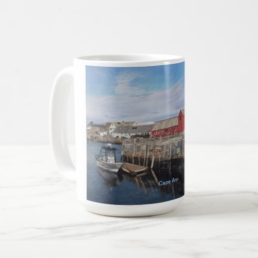 Kap Ann Kaffeetasse (Vorderseite Links)