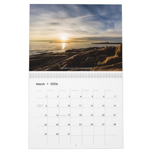 Kap-Ann-Kalender Kalender (Mär 2026)