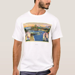 Kap Arago Brücken-und Leuchtturm-Mund T-Shirt