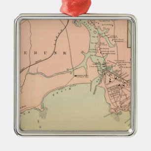 Kap Arundel, Kennebunkport, Maine Ornament Aus Metall