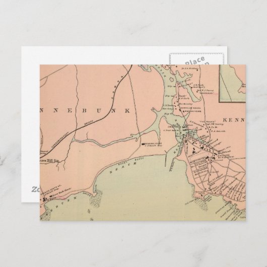 Kap Arundel, Kennebunkport, Maine Postkarte (Vorne/Hinten)