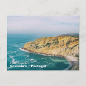 Kap auf atlantischer Landschaft Postkarte (Vorderseite)