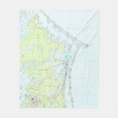 Kap-Ausblick-nationale Küste u. Morehead Fleecedecke (Vorderseite)