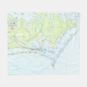 Kap-Ausblick-nationale Küste u. Morehead Fleecedecke (Vorderseite (Horizontal))