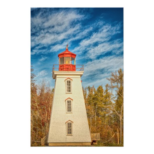 Kap-Bär-Leuchtturm Fotodruck (Vorne)