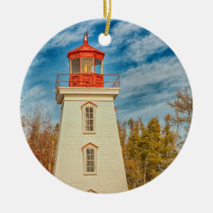 Kap-Bär-Leuchtturm Keramik Ornament