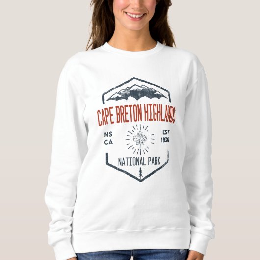 Kap Breton Highlands National Park Kanada Sweatshirt (Vorderseite)