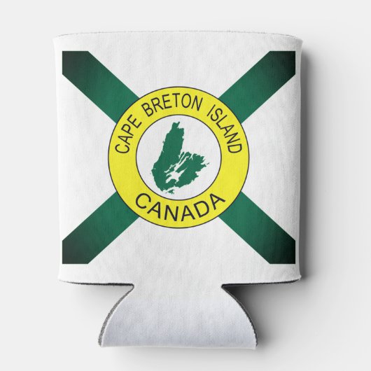 Kap-Breton-Insel-Flagge (inoffiziell) Dosenkühler (Rückseite)