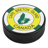 Kap-Breton-Insel-Flagge (inoffiziell), Nova Scotia Eishockey Puck (3/4)