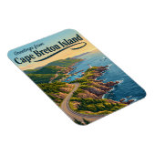 Kap-Breton-Insel Kanada Magnet (Rechte Seite)
