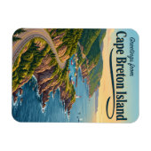 Kap-Breton-Insel Kanada Magnet (Horizontal)
