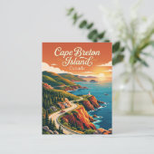 Kap-Breton-Insel Kanada Postkarte (Stehend Vorderseite)