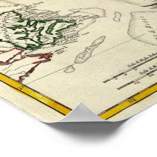 Kap-Breton-Insel, Neufundland Poster (Ecke)