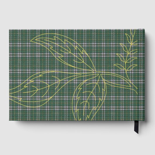 Kap Breton Island Provincial Tartan Gästebuch (Rückseite)