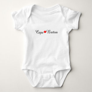 Kap Breton Nova Scotia Halifax Customizing Kanada Baby Strampler