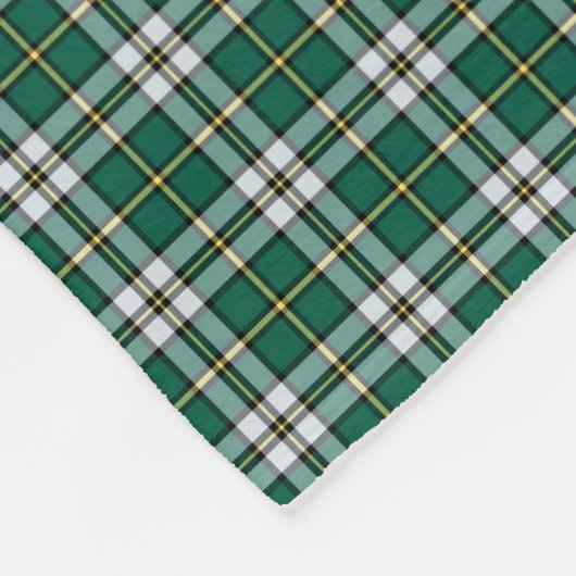 Kap Breton Nova Scotia Tartan Fleecedecke (Ecke)