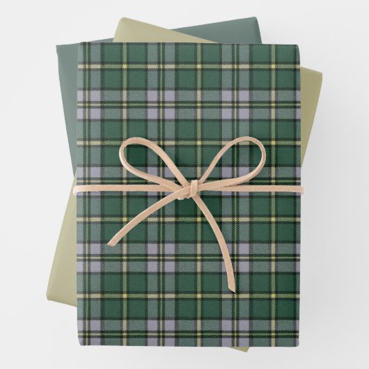 Kap Breton Nove Scotia Tartan Wrapping Paper Geschenkpapier Set (Beispiel)