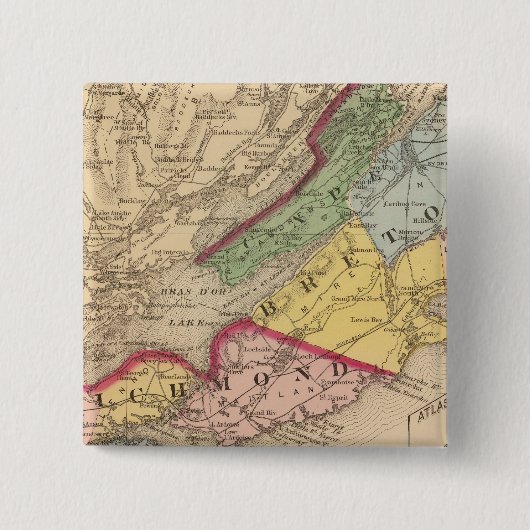 Kap Breton, Richmond Landkreises, NS Button (Vorderseite)