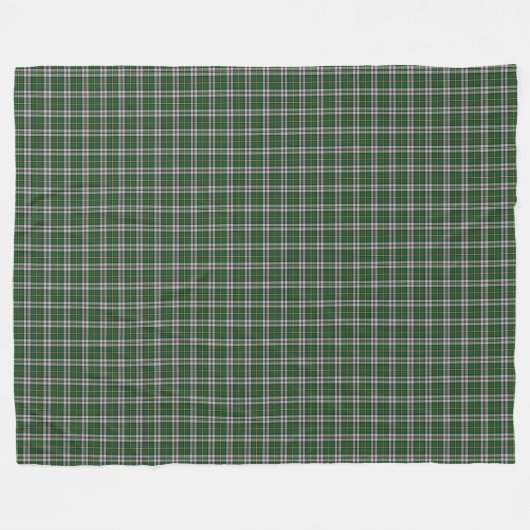 Kap Breton Tartan Custom green Kariert Fleecedecke (Vorderseite (Horizontal))