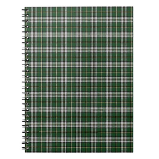 Kap-Breton-Tartan kariert Notizblock (Vorderseite)