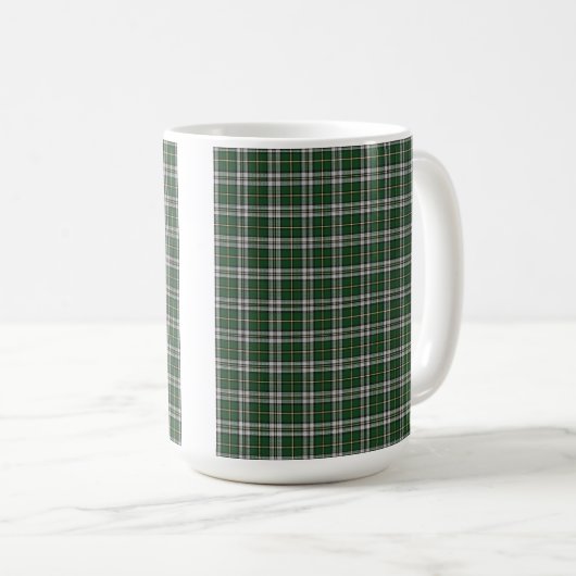 Kap bretonischer Tartan kariert Kaffeetasse (VorderseiteRechts)