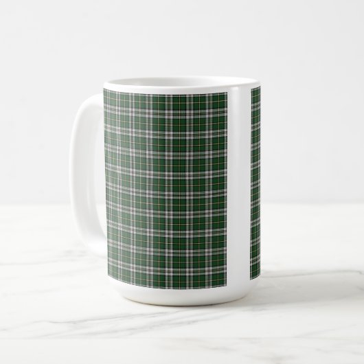 Kap bretonischer Tartan kariert Kaffeetasse (Vorderseite Links)