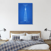 Kap Charles Lighthouse - Virginia - AD Leinwanddruck (Insitu (Schlafzimmer))
