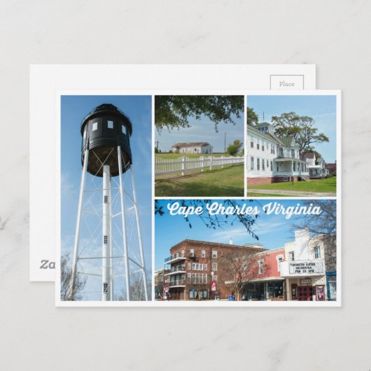 Kap Charles. Postkarte (Vorne/Hinten)