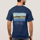 Kap Charles, Virginia T-Shirt (Rückseite)