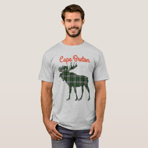 Kap der bretonischen niedliches Shirt Tartan-Elche