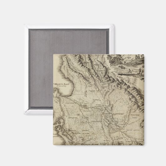 Kap der guten Hoffnung 2 Magnet (Vorderseite/Rückseite)