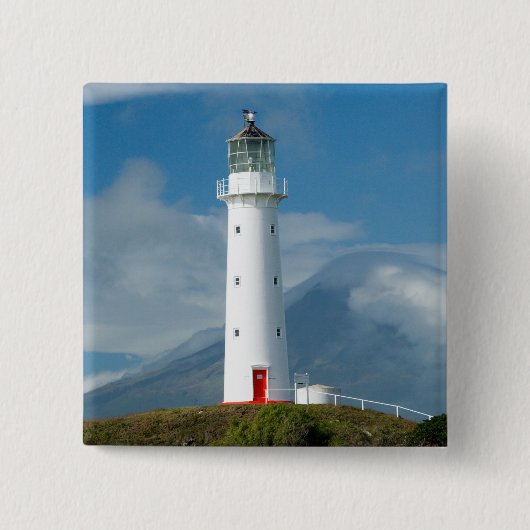 Kap Egmont Leuchtturm und Mt Taranaki/Mt Button (Vorderseite)