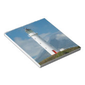 Kap Egmont Leuchtturm und Mt Taranaki/Mt Notizblock (angewinkelt)