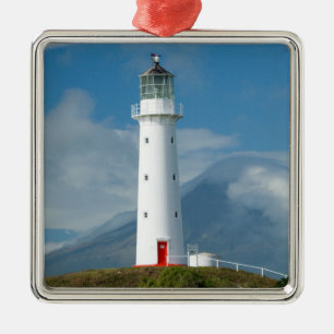 Kap Egmont Leuchtturm und Mt Taranaki/Mt Silbernes Ornament