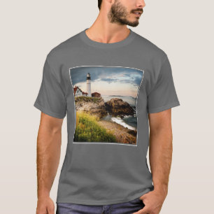 Kap Elizabeth, ich Portlandhauptleuchtturm- T-Shirt