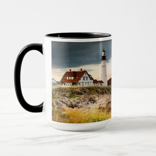 Kap Elizabeth, ich Portlandhauptleuchtturm-| Tasse (Links)
