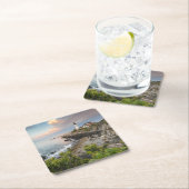 Kap Elizabeth, ICH Portlandhauptlicht-| Rechteckiger Pappuntersetzer (Vor Ort)