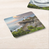 Kap Elizabeth, ICH Portlandhauptlicht-| Rechteckiger Pappuntersetzer (angewinkelt)