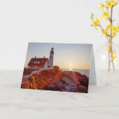 Kap Elizabeth Maine Karte (Gelbe Blume)