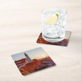 Kap Elizabeth Maine Rechteckiger Pappuntersetzer (Vor Ort)