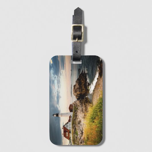 Kap Elizabeth Portlandhauptlicht-| ICH Gepäckanhänger (Vorderseite Vertikal)