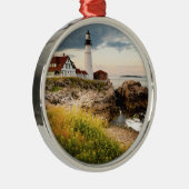 Kap Elizabeth Portlandhauptlicht-| ICH Ornament Aus Metall (Rechts)