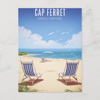 Kap Ferret - Poster - Plakat Postkarte