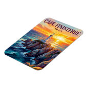 Kap Finisterre Spanien Magnet (Linke Seite)