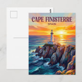 Kap Finisterre Spanien Postkarte (Vorne/Hinten)